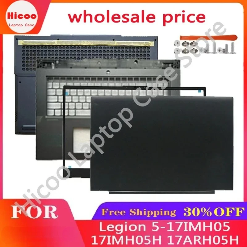 New For Lenovo Legion 5-17IMH05 17IMH05H 17ARH05H Laptop LCD Rear Cover/Front Frame/Palm Pad/Bottom Cover