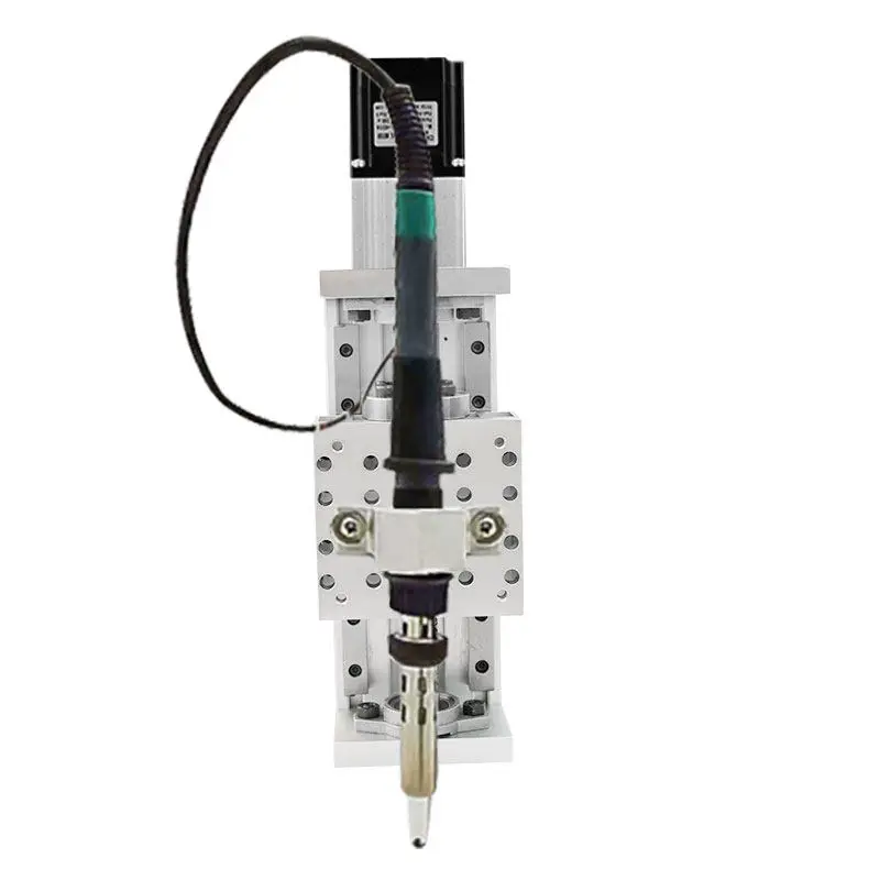 Sliding table motor module cross guide rail linear lifting heavy-duty ball screw straight CNC precision welding table