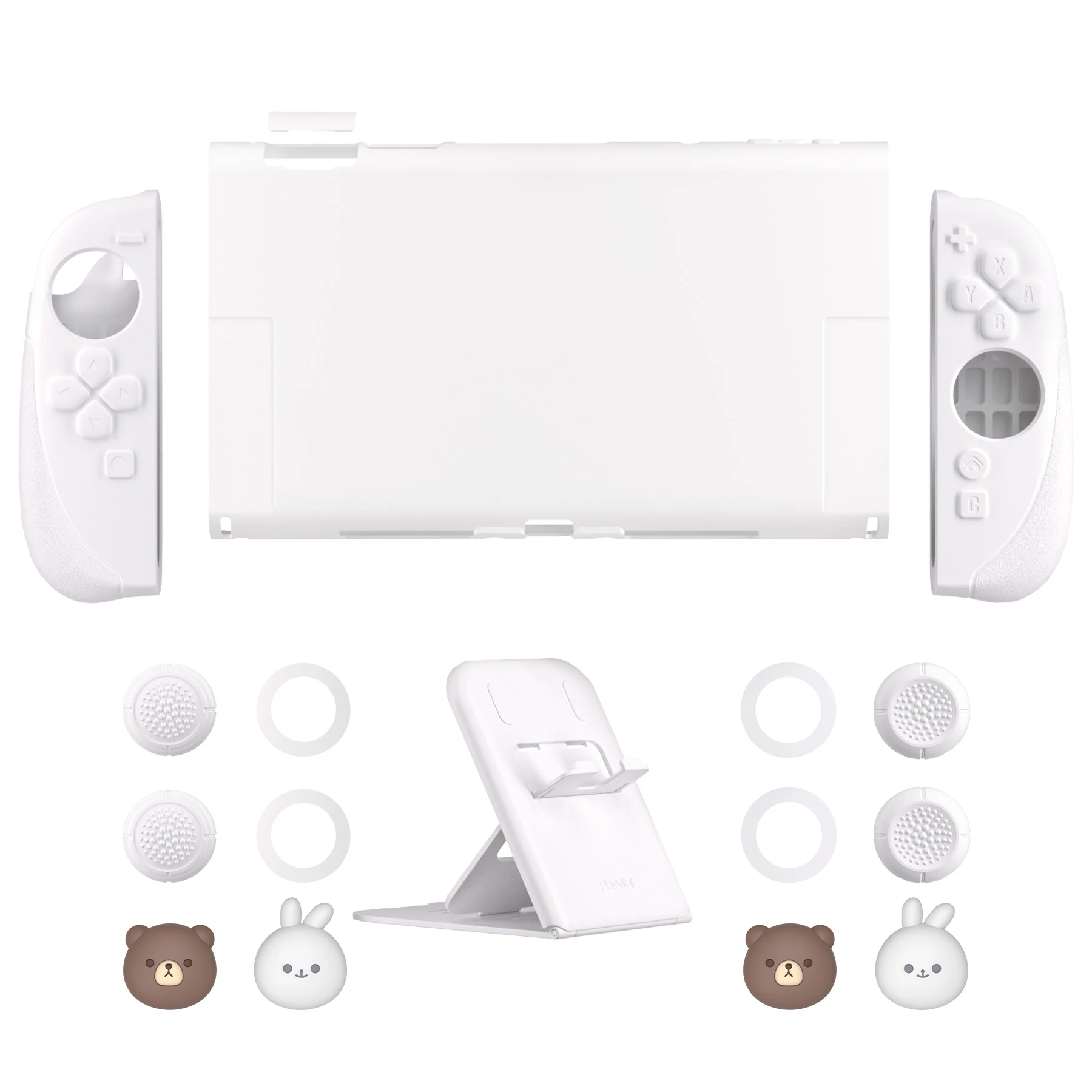 【ケース】PlayVital Nintendo Switch 2対応シリコングリ PlayVital Nintendo Switch 2対応シリコン製充電ポート付きキャリング