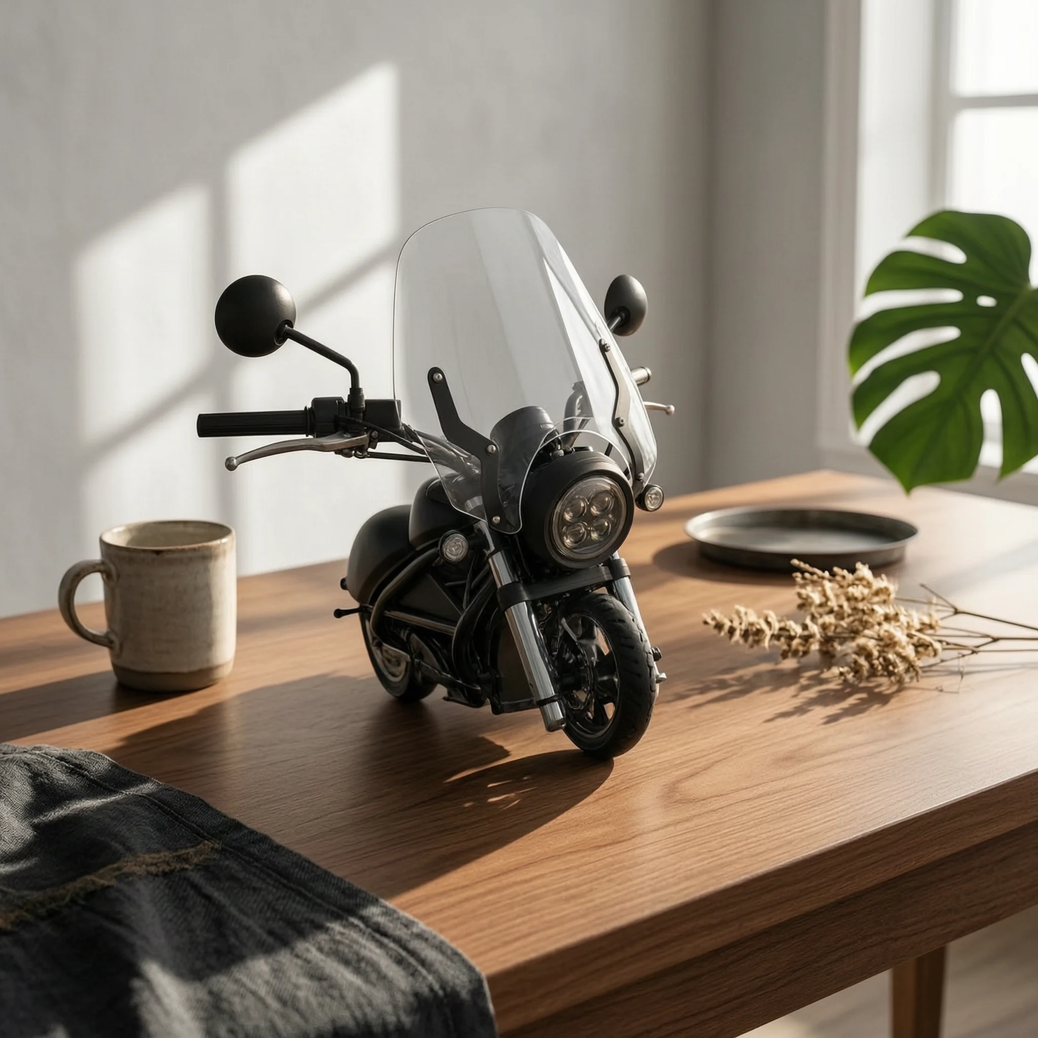 Motorcycle Windshield with Bracket Tall Windshield with Brackets Motorcycle Windscreen with Bracket Quick Installation