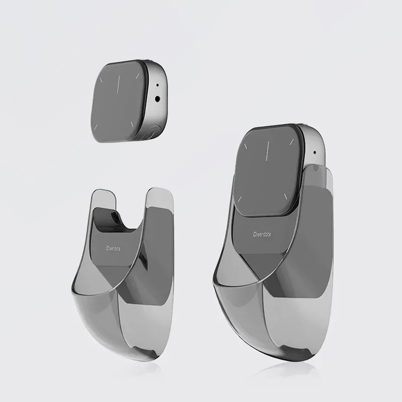 Cheerdots AI Air Mouse Magnetic Split Wireless Bluetooth Dual-Mode Controller with Charging Dock for Gaming Office Presentation
