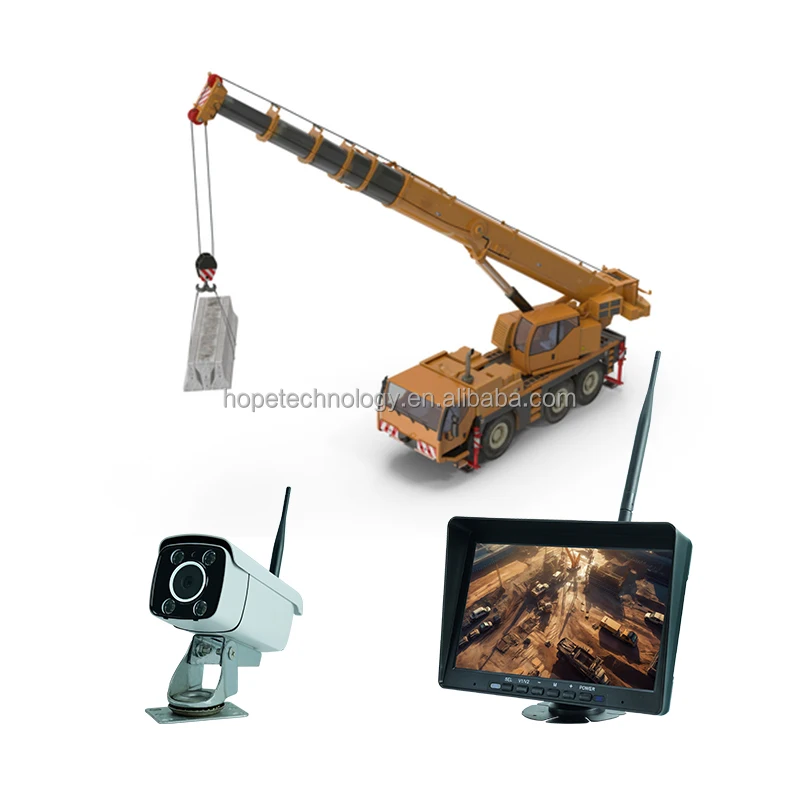 10.1 Inch CCTV Wireless Camera System WIFI Outdoor With DVR Monitoring for Trucks Van Forklift RV