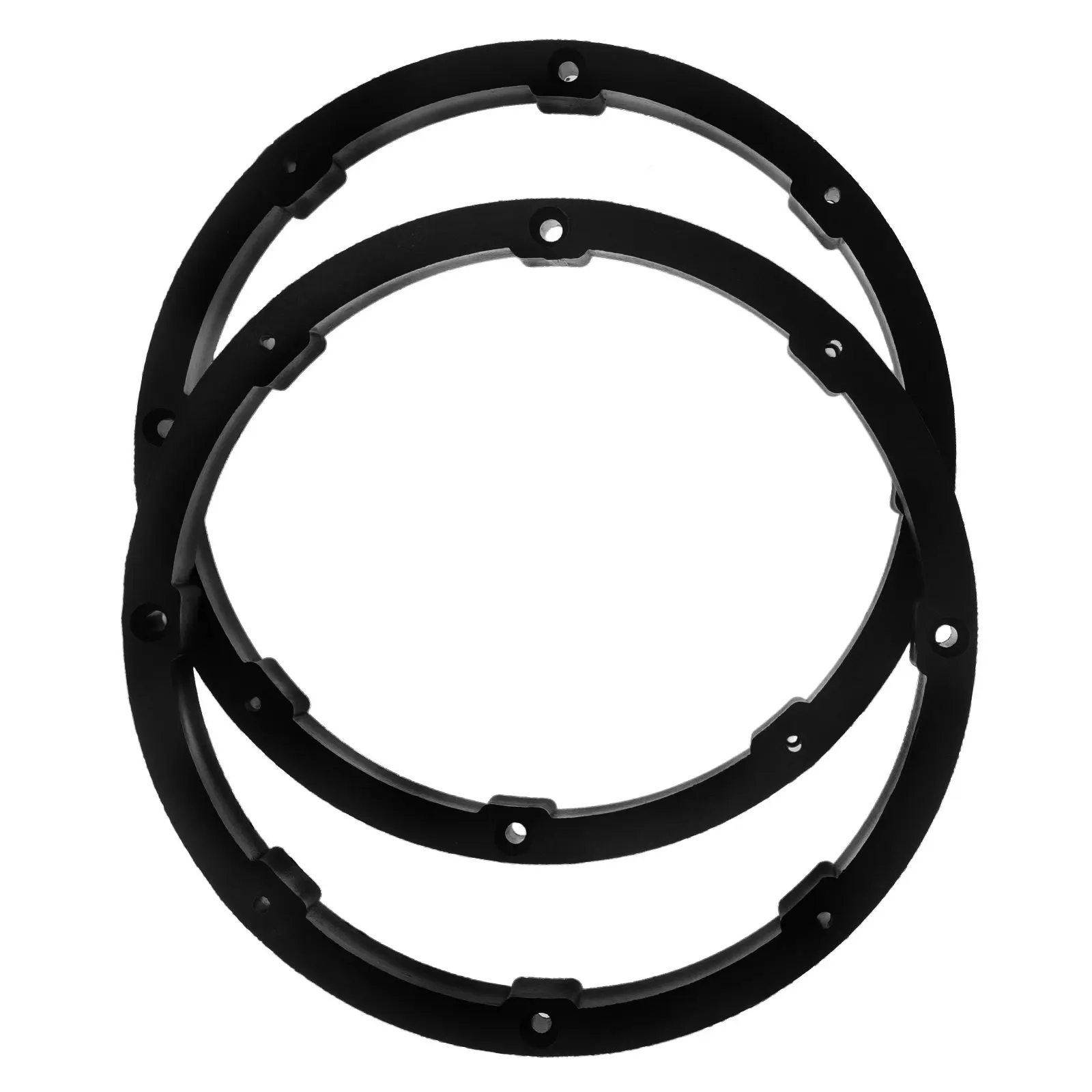 

Комплект из 2 утолщенных крепежных колец для автомобильных динамиков, обеспечивающих превосходную чистоту звука и виброизоляцию для автозвука