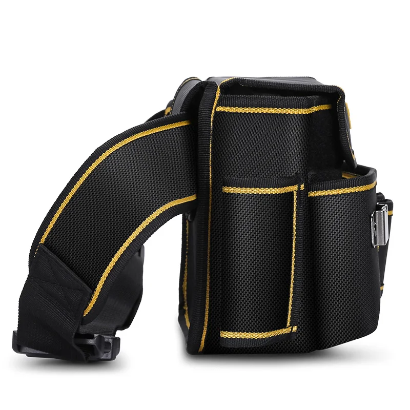 1pc Multi-Pocket Tool Pouch With Adjustable Belt, Heavy Duty 600D Oxford Cloth, Utility Tool Organizer For Electrician, Carpente