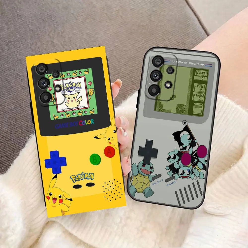 Game-Boy Color-P-Pokemon Phone Case For Samsung Galaxy A90 A80 A73 A71 A53 A52 A51 A42 A33 A32 A22 A21S A14 A13 A12 Case Funda