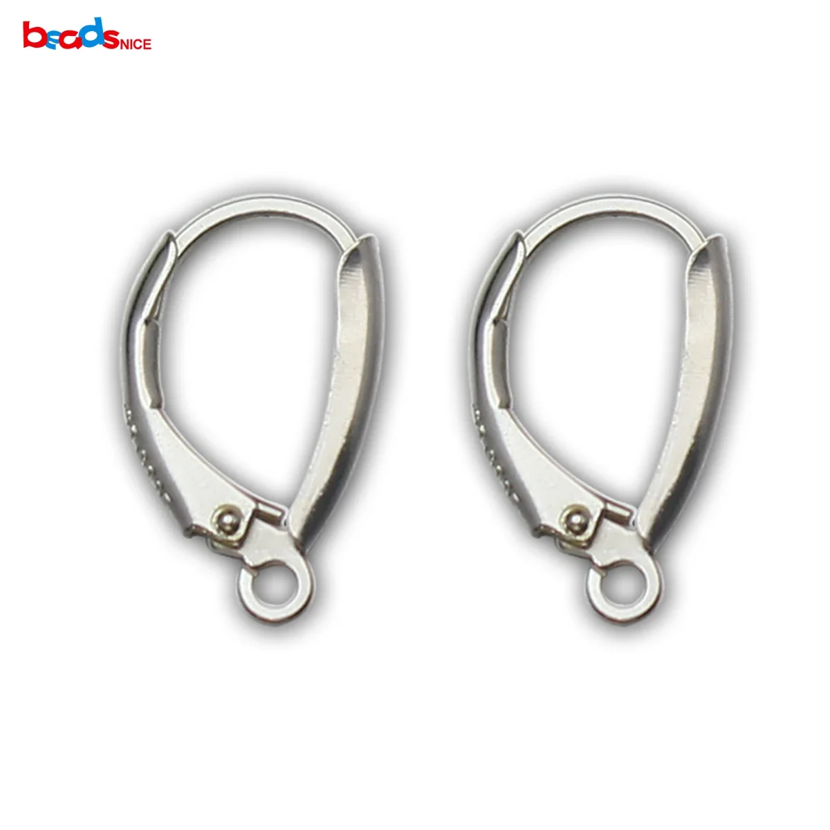 Beadsnice Wholesale 925 Sterling Silver Earring Leverback Components Earrings Findings for Women Jewelry Making ID36120