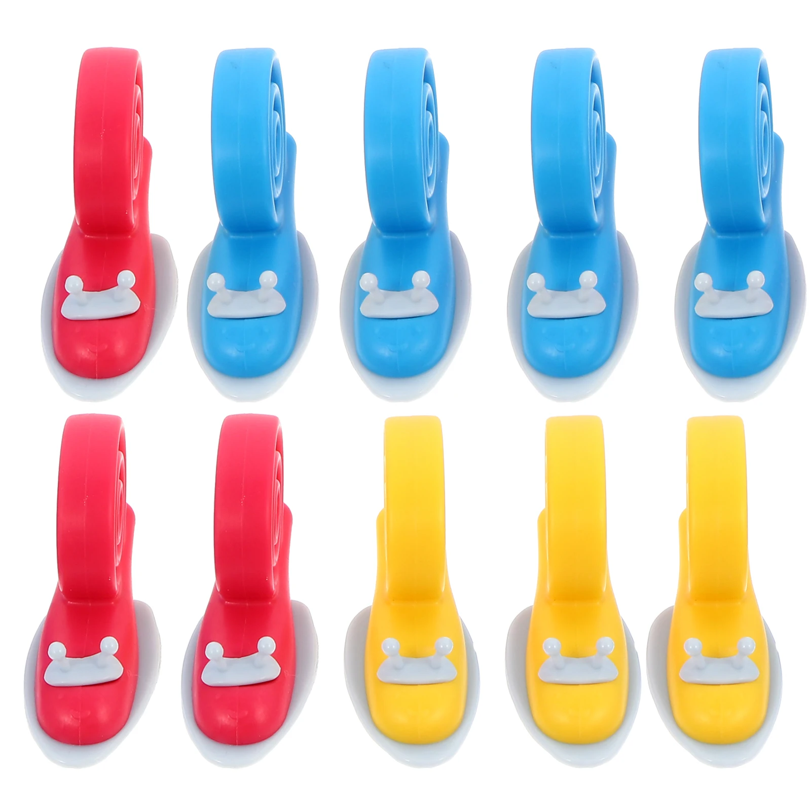 

10 Pcs Cartoon Door Stopper TPE Material Baby Safety Protector Prevent Slamming Non Slip Finger Guard For Home Use Door