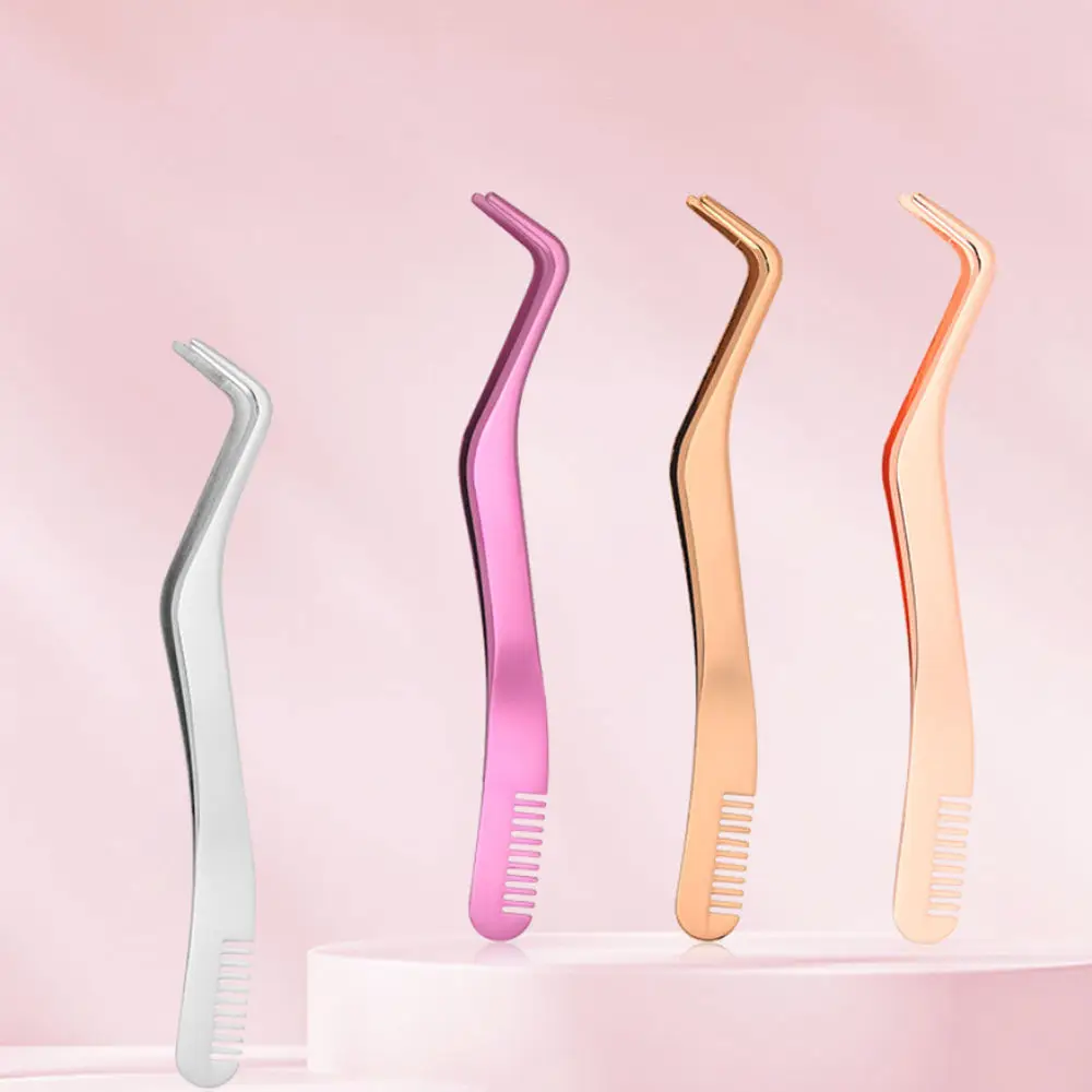 2026 Top Design New Arrival 4PCS Set Customized Design Stainless Steel Eyelash Eye Lash Clip Remover Tool
