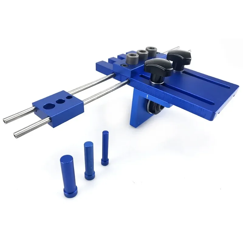 3-in-1 hole opener Plank embedded parts Positioner Log tenon hole opener Plate furniture Woodworking hole punch