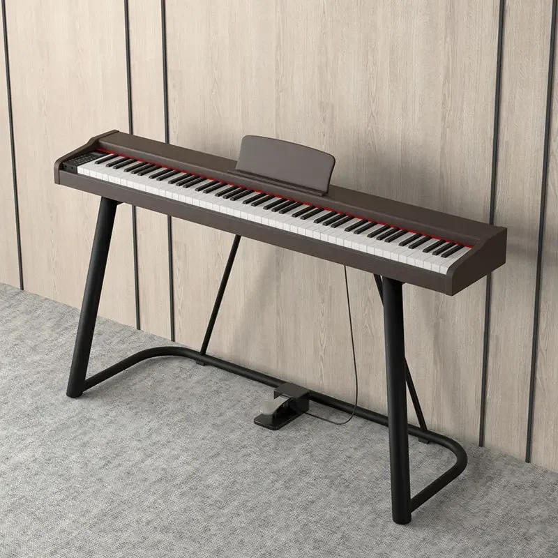 Pianoforte elettrico portatile 88 tastiera a martello principiante adulto multifunzionale casa pianoforte elettronico digitale accompagna gli