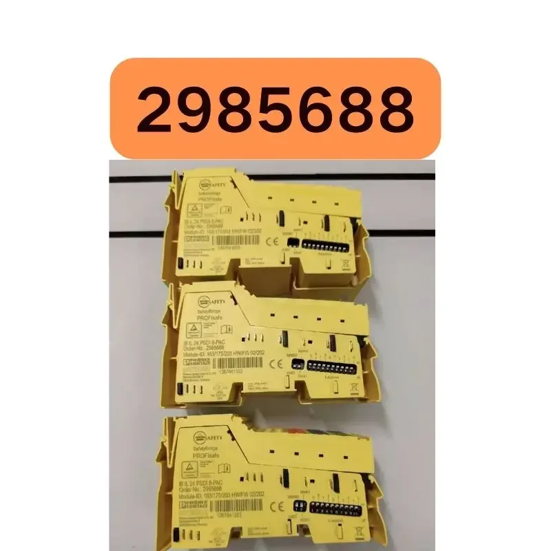 وحدة أمان جديدة ذات 8 قنوات IB IL 24 PSDI 8-PAC 2985688 متوفرة في المخزون للتسليم السريع