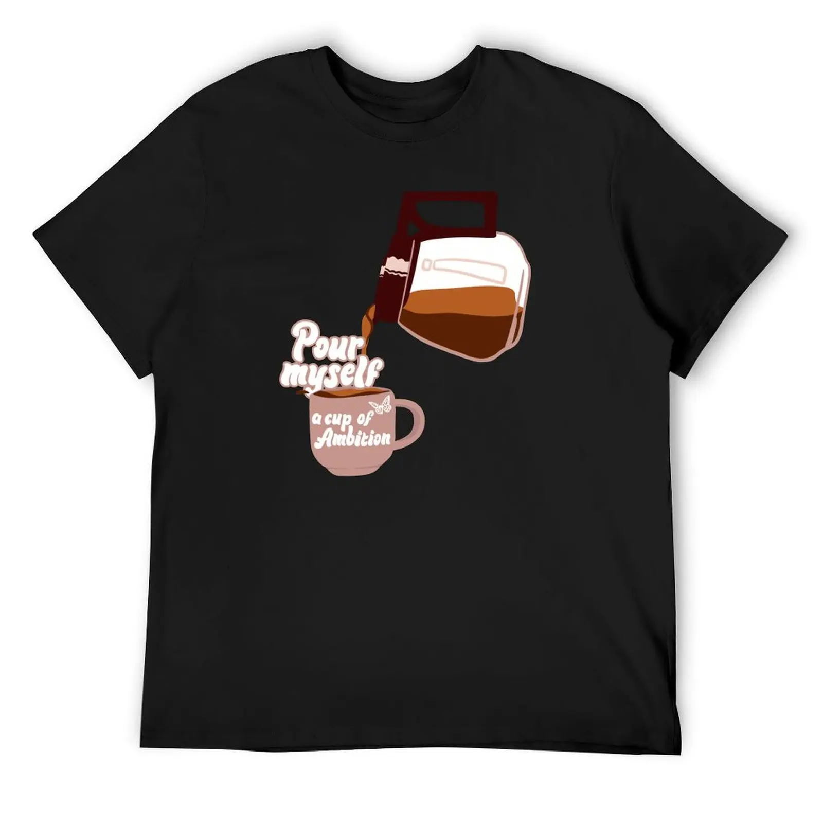 Pour Myself a Cup of Ambition - Dolly Parton - футболка с подарками для парня, синяя архівная мужская футболка с простой начинкой