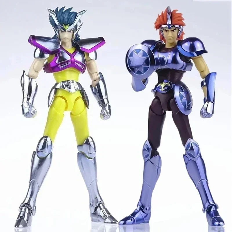 

JM.MST Saint Seiya Myth Cloth EX Canes Venatici Asterion/Auriga Capella Silver Knights of The Zodiac Anime Action Figure Toys