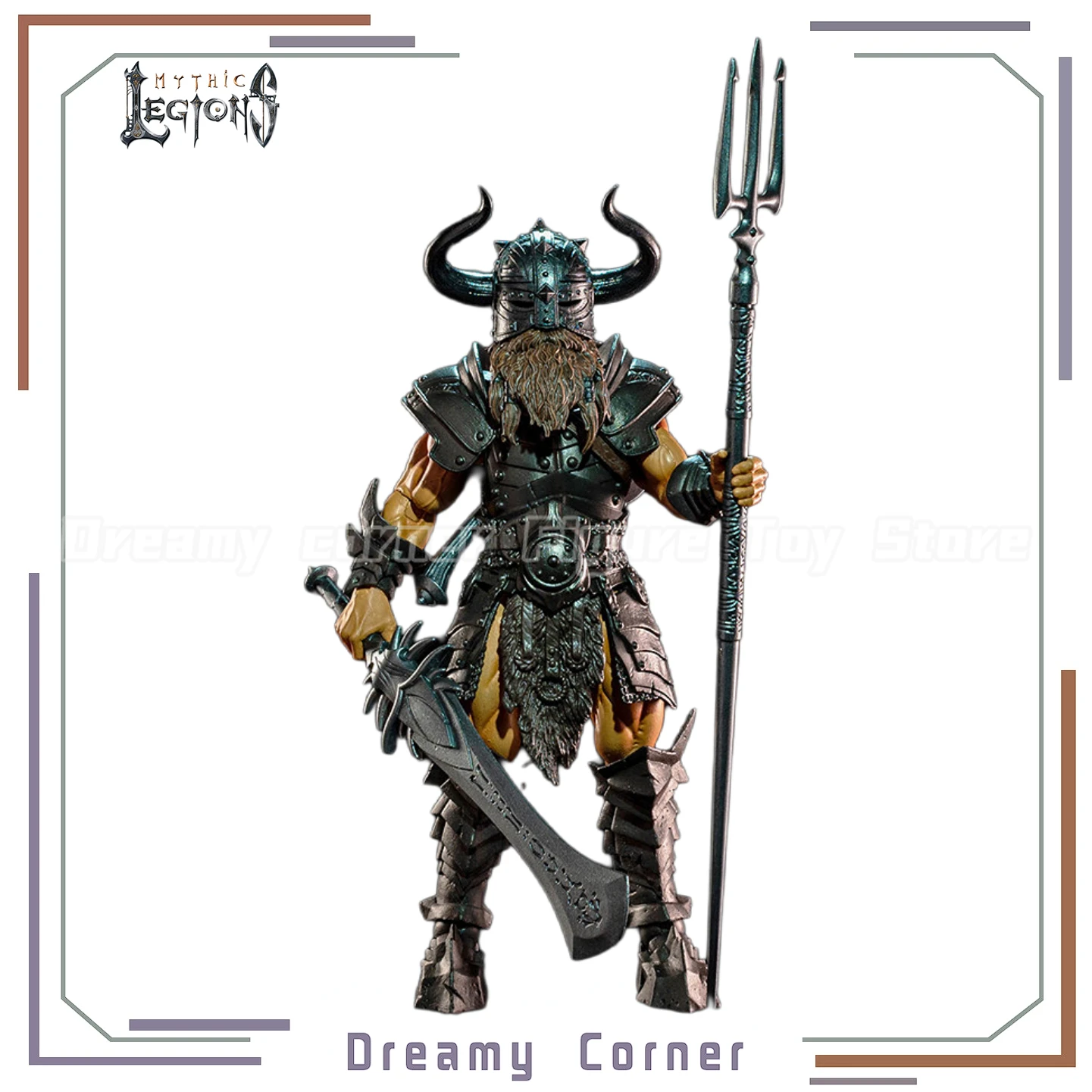 

【In Stock】Original Four Horsemen Studios Mythic Legions Deluxe Barbarian LB 1/12 Action Figures Model