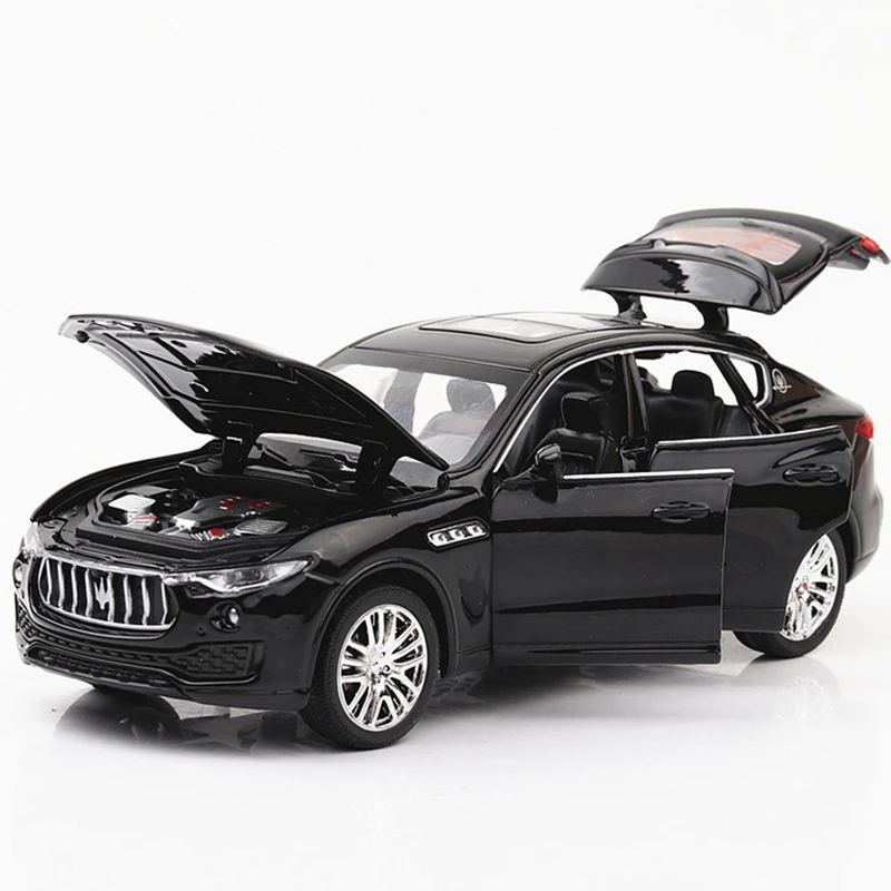 1:32 Maserati Levante Legierung Diecast Auto Modell Spielzeug Fahrzeuge Modell Mit Pull Zurück Sechs Offene Tür Kinder Geschenk Sammlung Freies verschiffen