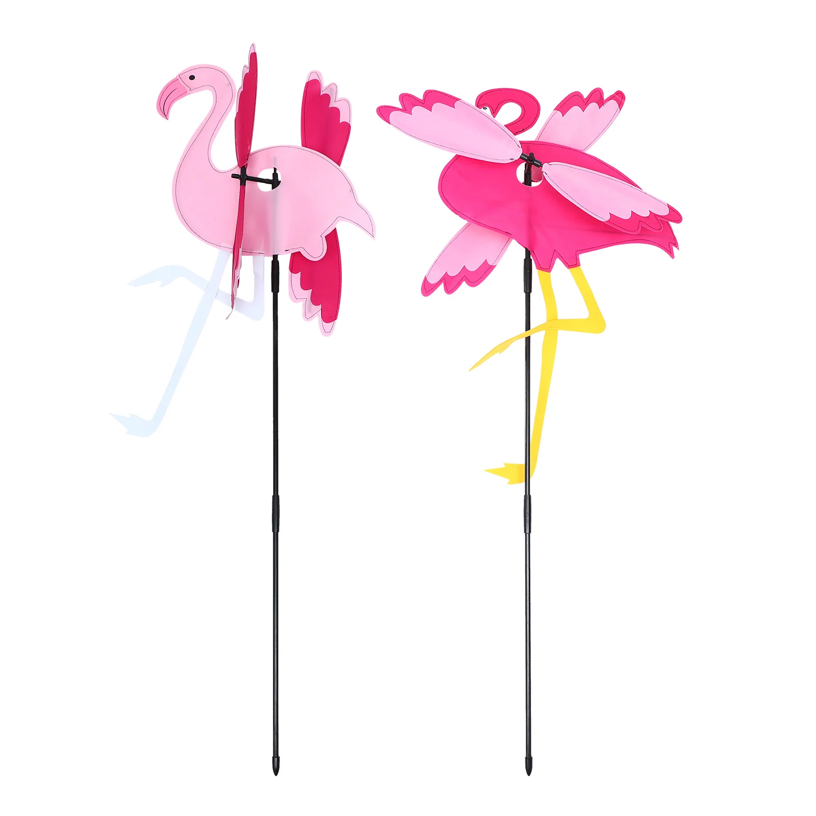 Outdoor Decor Playset Flamingo Pinwheel Whirligig Wind Deterrent Windmill Garden Floral Toys