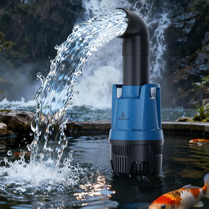 Bomba de agua para estanque de peces, filtro silencioso de gran flujo, bomba para estanque, circulación, bombas portátiles para lago de peces, estanques Koi, bombas de agua de bombeo