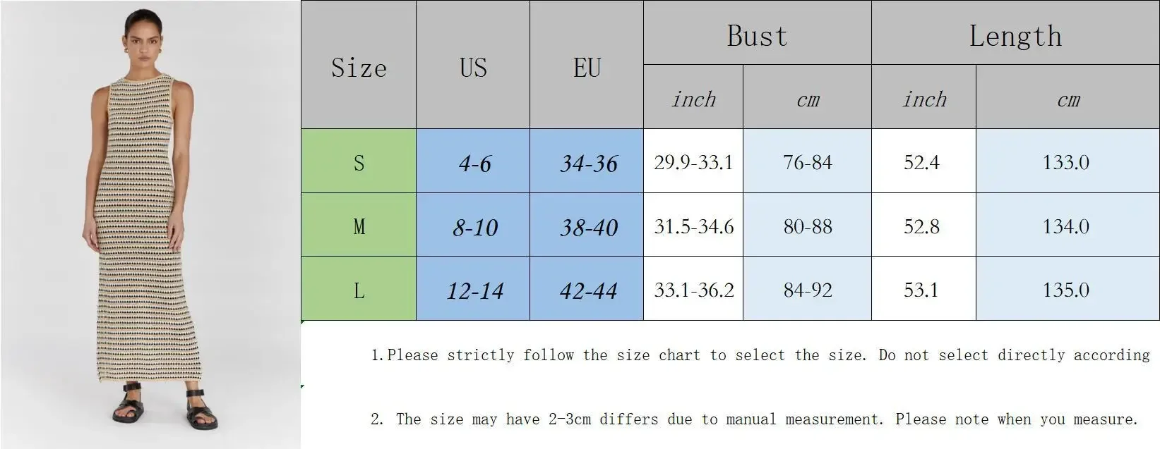 2024 Summer Knitted Women Dress Long Striped O-neck Sleeveless A-line Dresses Female New Elegant Casual Trendy Ladies Clothes