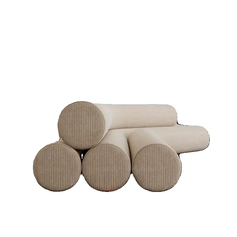 

Rainbow arc, sofa multi-person leisure, minimalist cylindrical special-shaped