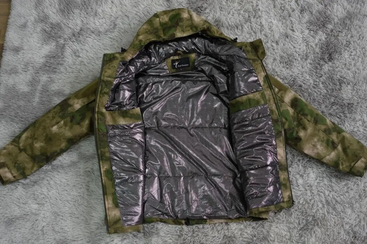 Russian Tactical Winter Combat Cold, Wind and Water Resistant Thermal Cotton Clothing Pants Coat ATFG EMR MC