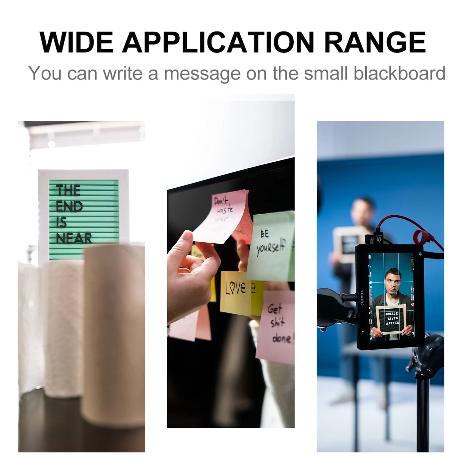 

1pc Vertical Display Mini Blackboard Chalkboard Signs Tabletop Small Wood Tabletop Chalkboard Stand Wood Craft Home Decor Gift