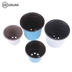 1/10Pcs Plastic Flowerpot Cultivation For Succulent Plant Small Flowerpot Simple Planting Seedling Pot Thickened Nursery Pots