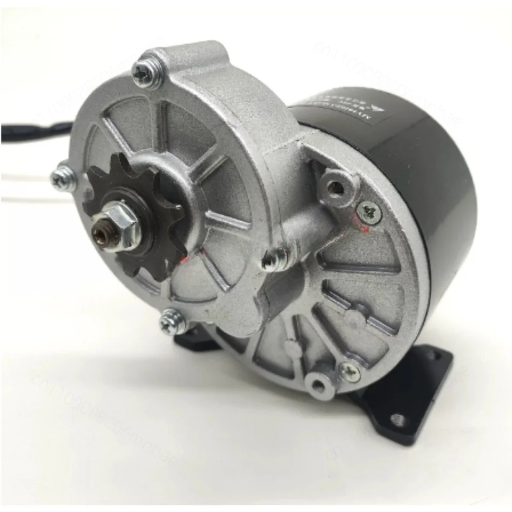 DC Geared Brush Motor 1016 250W24V36V350 Gear Pulley