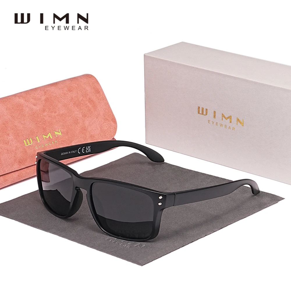 

WIMN Classic Polarized Men Sunglasses Women Sun Glasses Anti-Glare Mirror Lens Glasses Outdoor Sports Eyewear