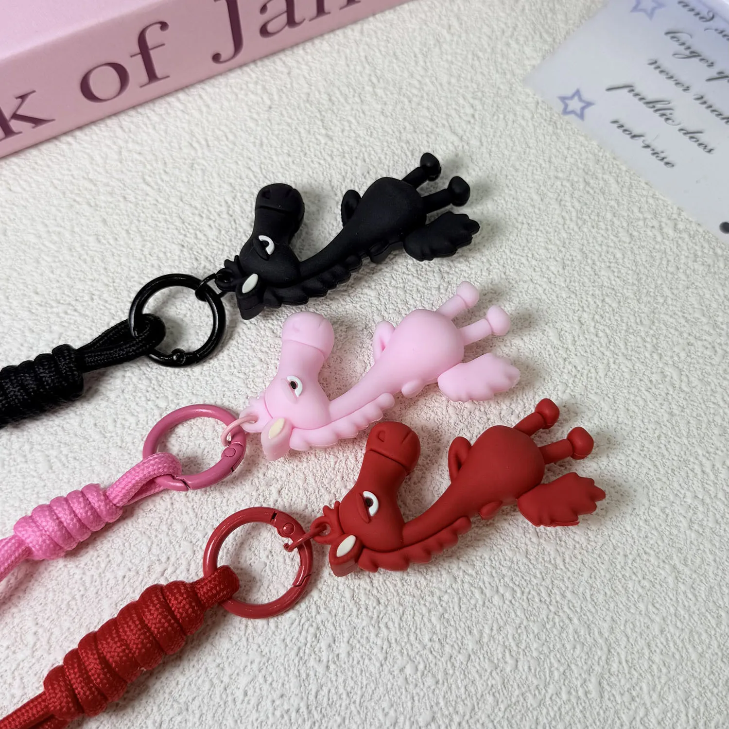 cute cartoon pony keychain and mascot pendant. Perfect as a festive gift or a decorative bag charm