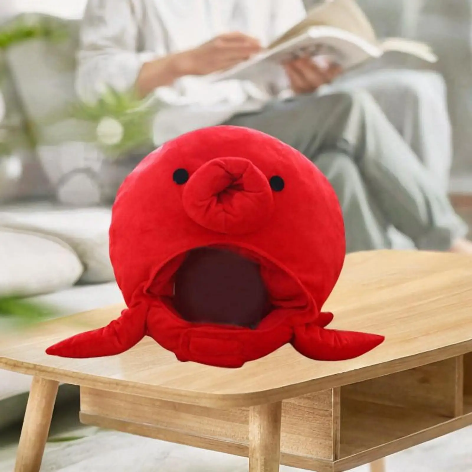 Octopus Hoed Cosplay Cartoon Hoofddeksels Hoofddeksels voor Halloween Vakantie Aankleden