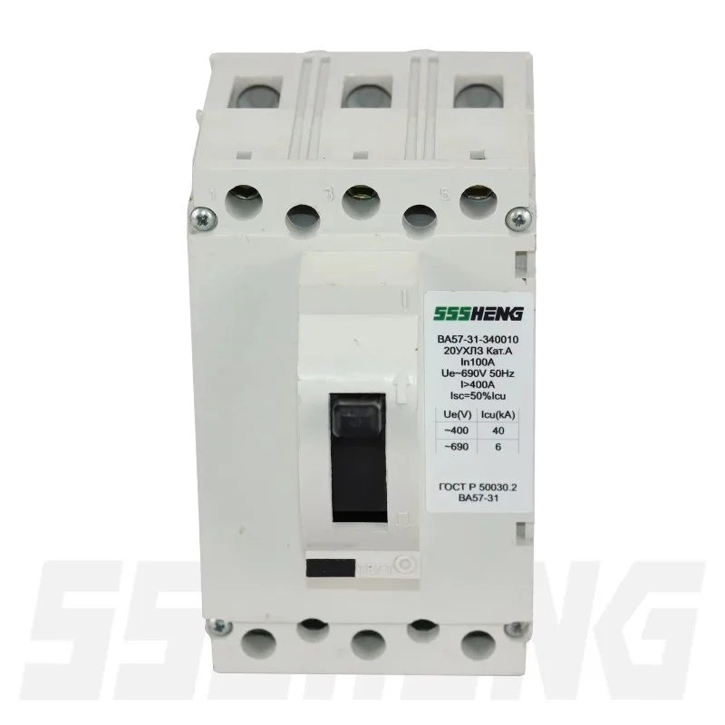 MCCB VA57-31 Automatic Switches 3P 50A Breaker Switch BA57-31-340010-50A KEAZ