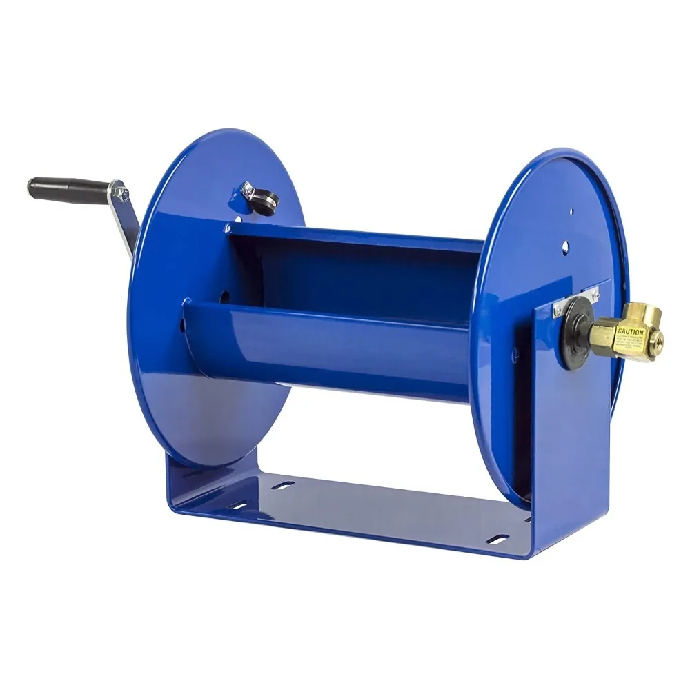 

Popular 117-3-250 Hand Crank Hose Reel - Spool for Coiling Hoses and Cables,Rotating Storage w/Hand Crank,17x18.25x18 Inches