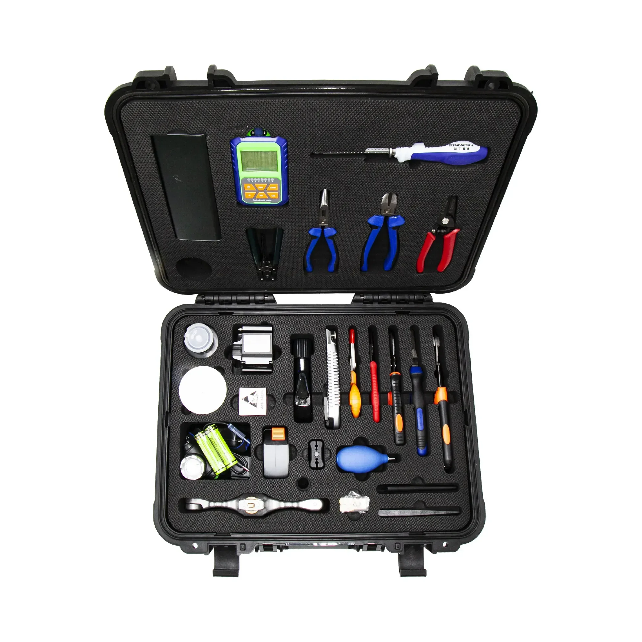 Professional Network Tool Kit multi Crimper Strips Crimp including network cable tester