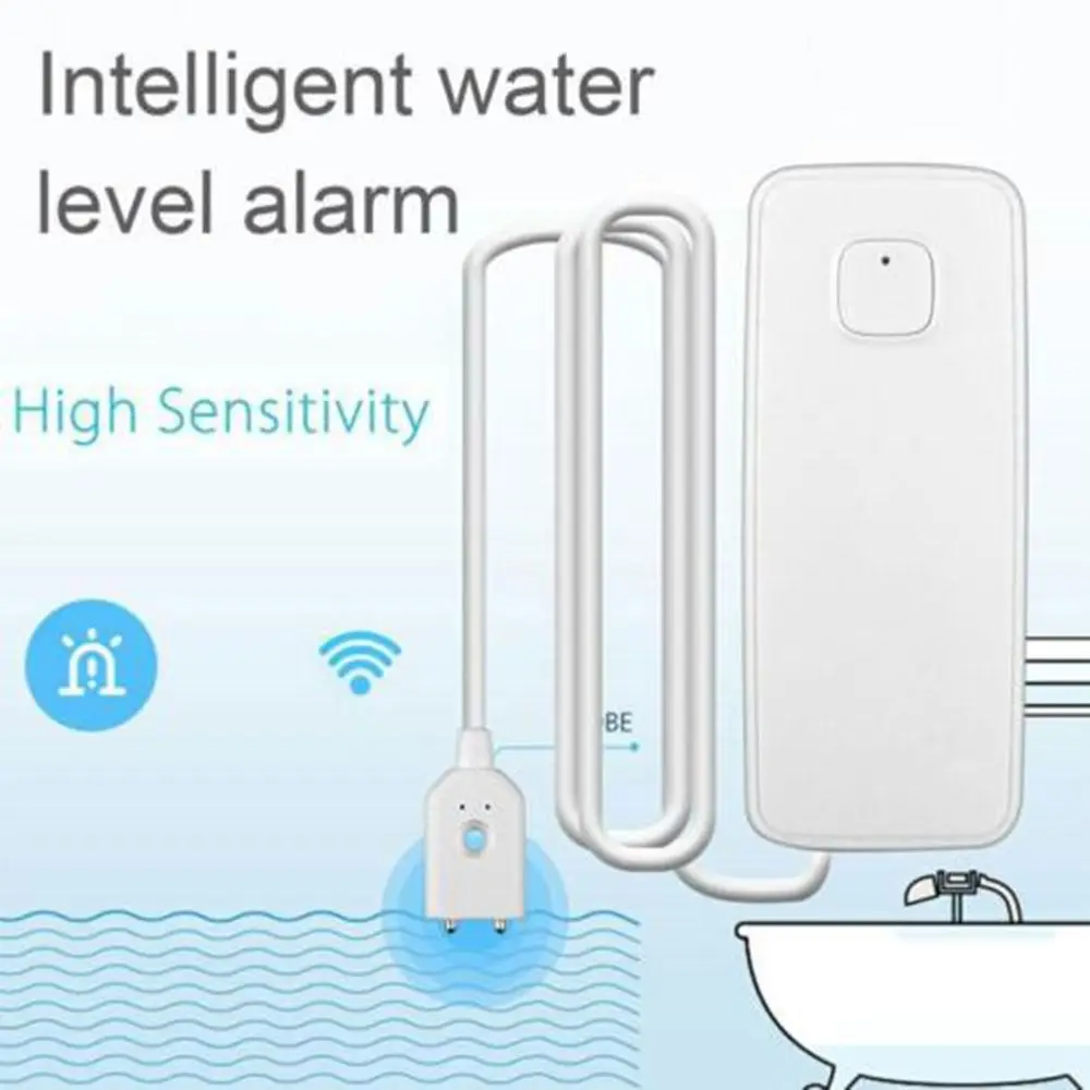 Smart Household Detector For Smart Life Water Level Alarm WIFI Leak Alarm Water Leakage Alarm Sensor Sound Alarm