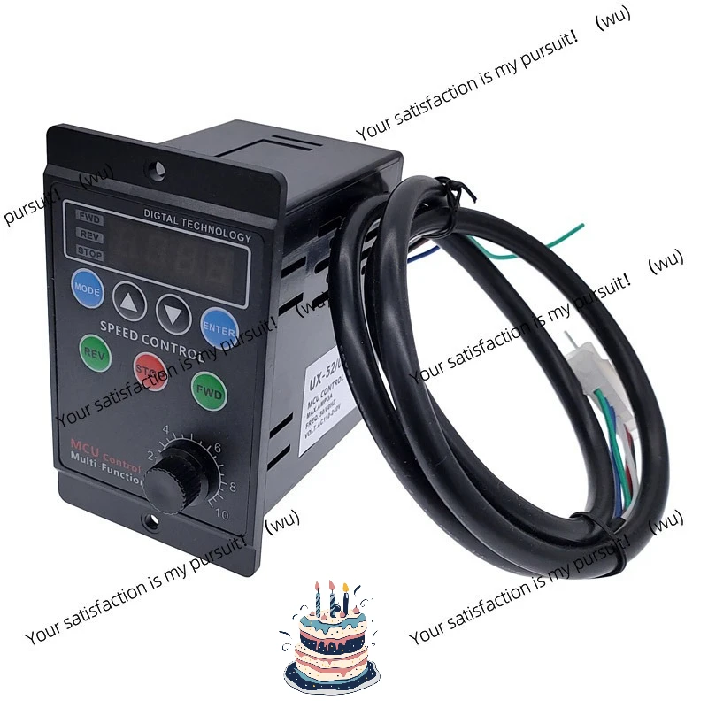 Suitable for UX-52 400W MCU control multi-function digital display motor speed AC220V forward and reverse 50/60hz