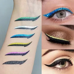 Double Eyelid Line Stickers Glitter Eyeliner Sticker Set Waterproof Reusable Eye Makeup Self-adhesive Sticker Beauty Accessories