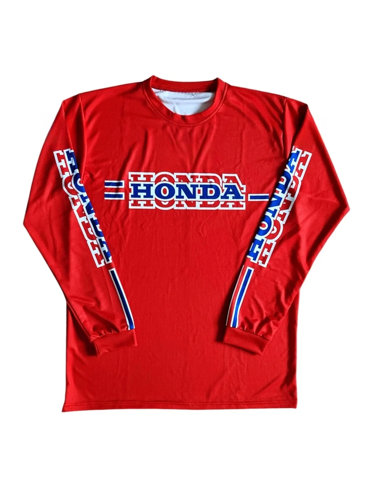 

Summer Honda 2025 Motorcycle Jersey Long Sleeve Riding Shirt Breathable Bike Racing Gear Comfortable Off-Road Moto Top for Men