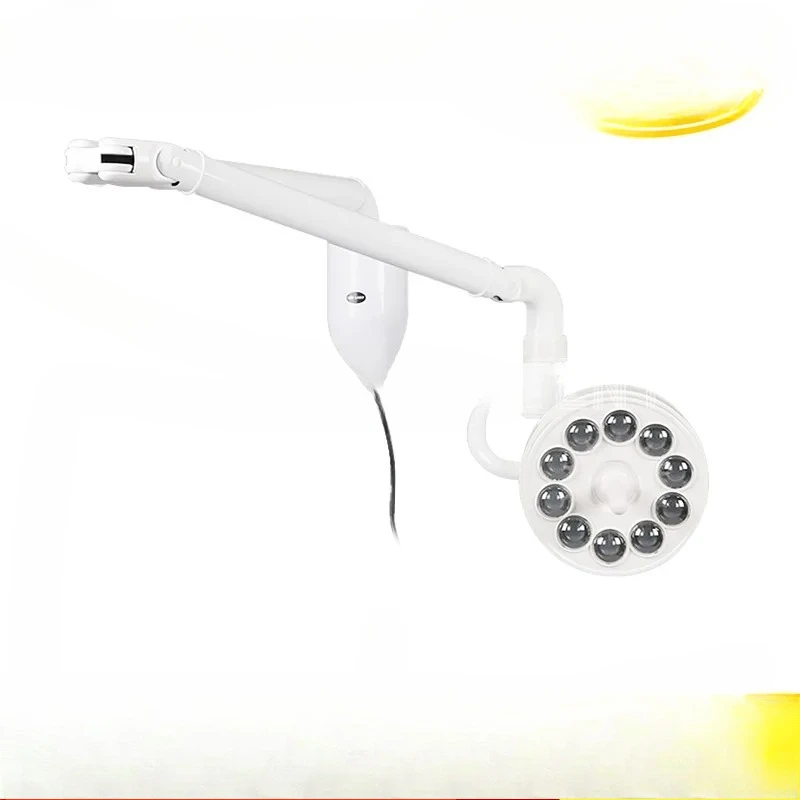 GreatLife Dent Cold Light 30w 10Leds Wall Hanging Medical Theater Examination OT Shadowless Dental Operation Surgical Light Lamp