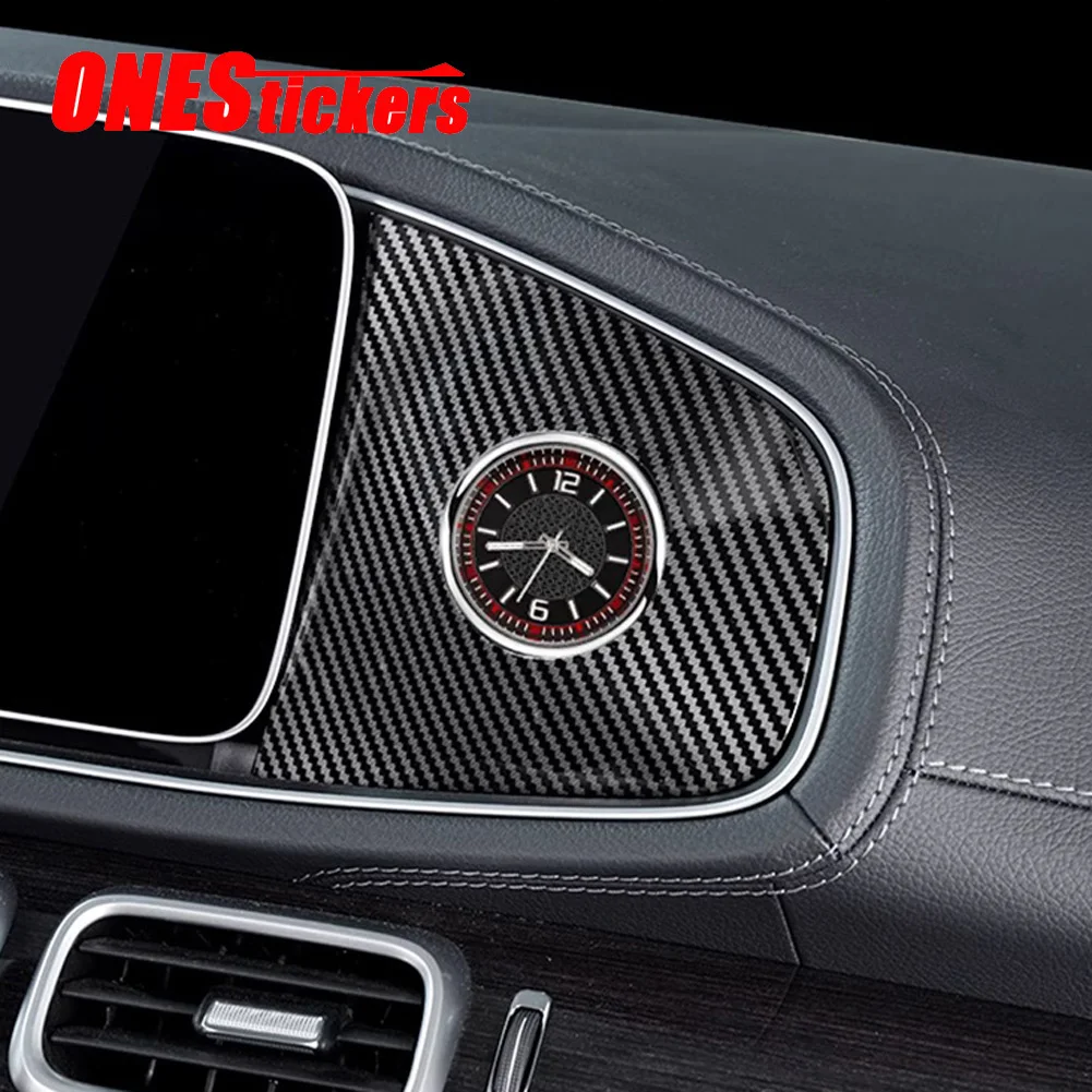 For Mercedes Benz GLE GLS Class W167 V167 Coupe C167 X167 AMG GLE53 GLE63 GLS63 2020-2025 Car Central Control Quartz Clock Watch