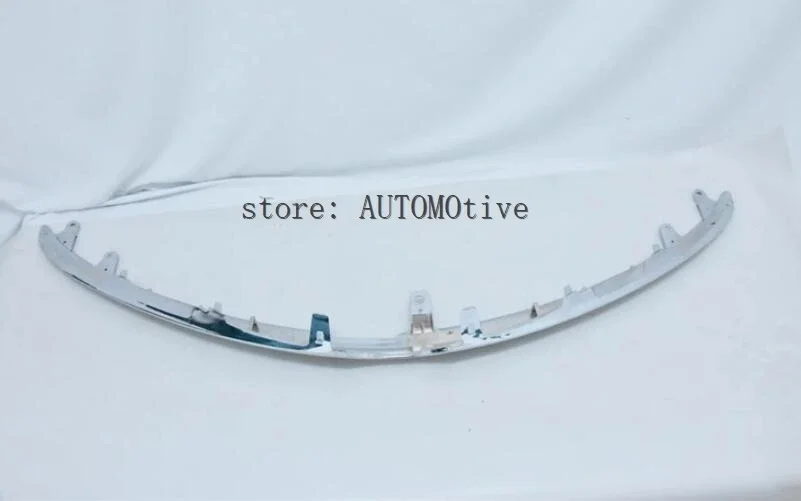 Car Cover Middle Trim ABS Chrome Front Racing Grid Grill Grille Molding Stick Frame For Toyota Vios/Yaris Sedan 2014 2015 2016