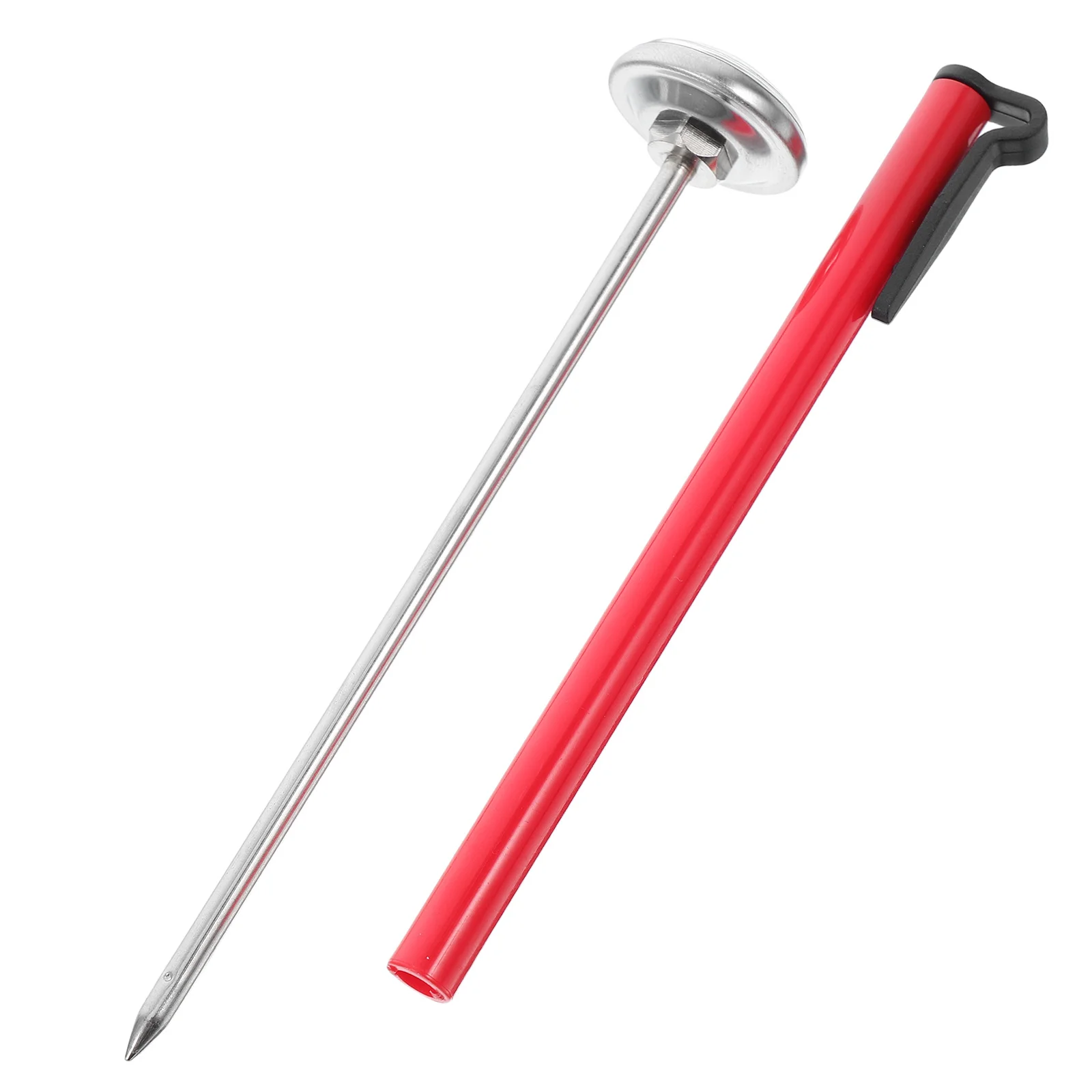 

Stainless Steel Probe Food Thermometer Accurate Kitchen Cooking Baking Milk Frother Coffee Temperature Gauge Cooking Thermometer