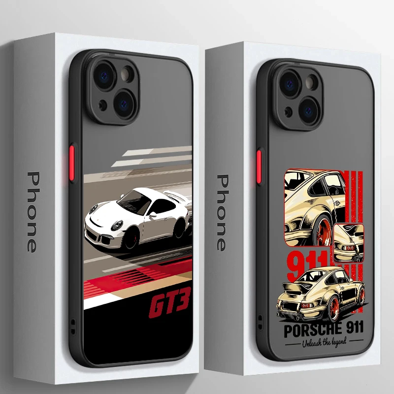 Sports GT3-RS Phone Case For Samsung Galaxy S25 S24 S23 S22 S21 S20 S10 FE Note20 Plus Ultra Lite 5G-Supercar-911-Cover