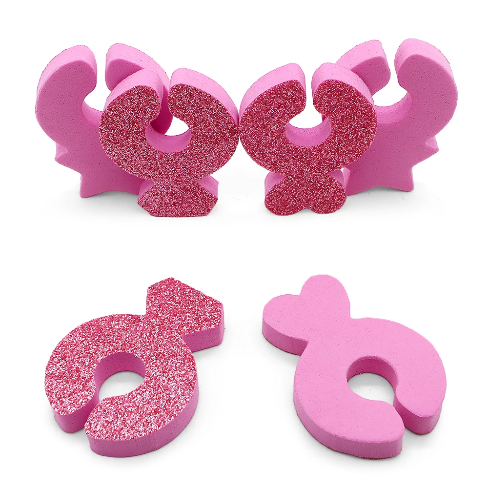 

1PC Pink EVA Toe Separators Nails Art Pedicure Manicure Polishing Coating Gel Painting Beauty Accessories Sponge Foot Separators