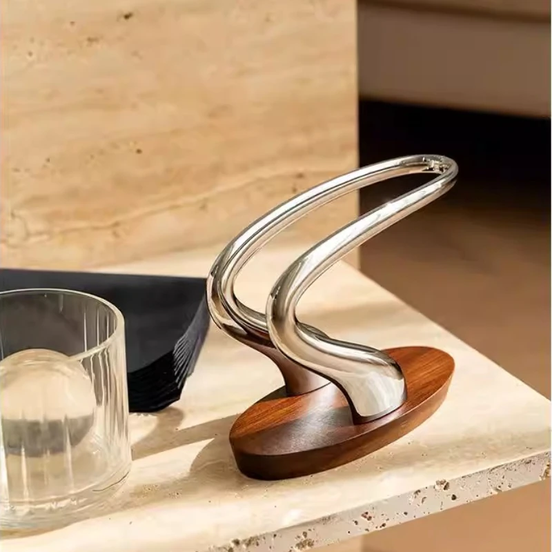 

Элегантный держатель для салфеток: подставка для салфеток для отелей, декоративный контейнер для дома, украшение для выставочных залов, аксессуары для рабочего стола