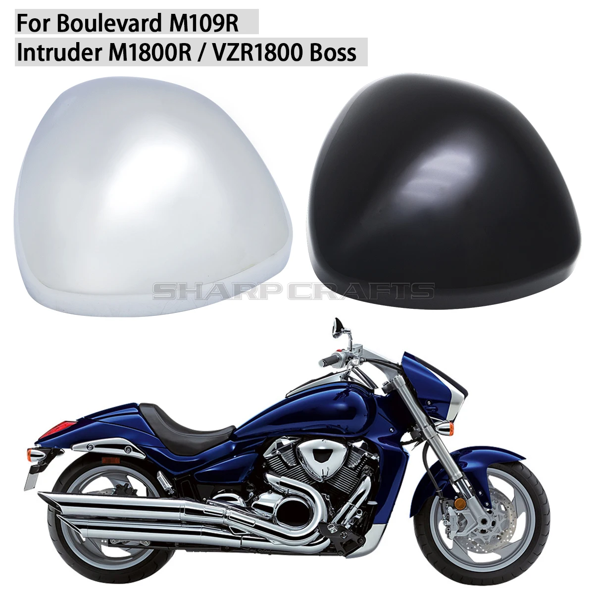 

For Suzuki Boulevard M109R /Intruder M1800R/VZR1800 Boss 2006-2023 Engine Air Cleaner Filter Cover Cap Motorcycle Accessories