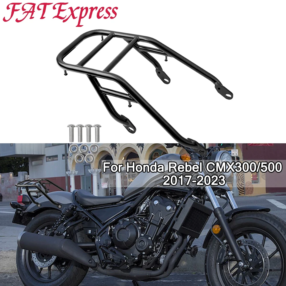 

CMX500 CMX300 Motorcycle Luggage Rack Rear Carrier Fender Fairing Protection For Honda Rebel CMX 500 300 2017-2023 Accessories