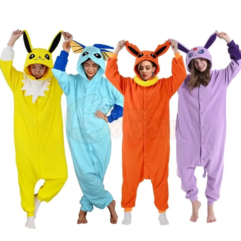 EE01 Onesieshow Anime Kigurumi Pyjamas Halloween Onesie Adult Kids Cartoon Pumpkin Avocado Pajama Cosplay Party Women Men HoIo0！