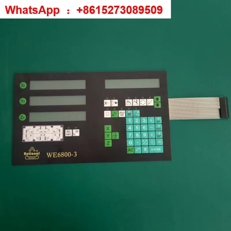 

WE6800-2/3 ключевая панель с цифровым дисплеем WE200-2/WE6800 ключевая маска для лица