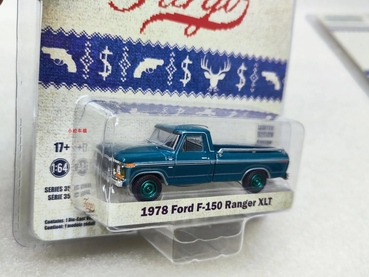 GreenLight 1:64 1978 ford F-150 Ranger xlt Collection Metal Die-cast Simulation Model Cars Toys