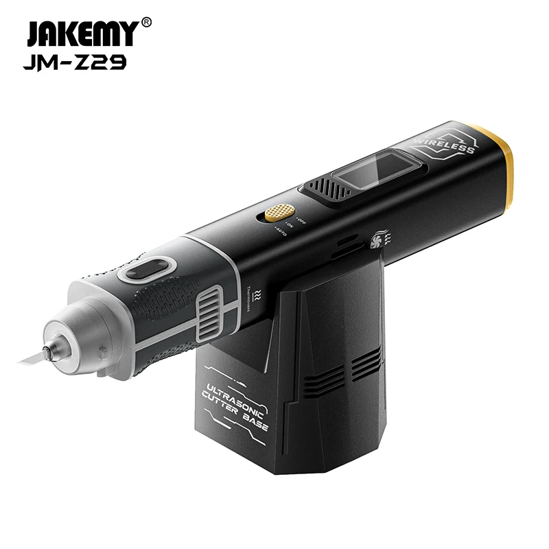 JAKEMY JM-Z29 Specialized Plastic Ultrasonic Cutter Holder Anti-Slip Cutting Knife 2-Angle DIY Repair Tool